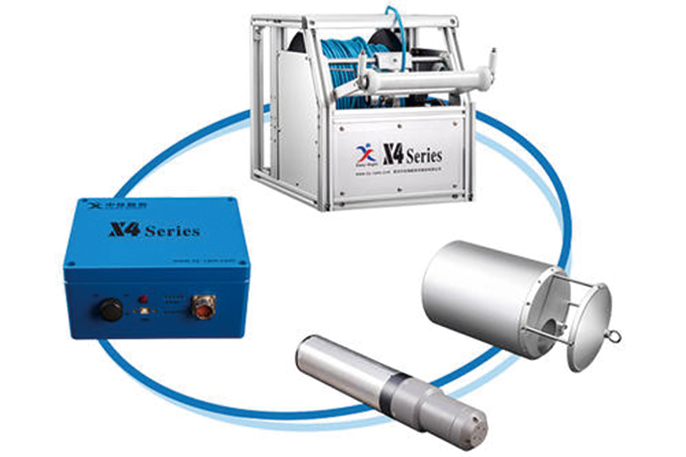 七叉镇声呐检测