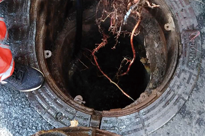 七叉镇管道预处理